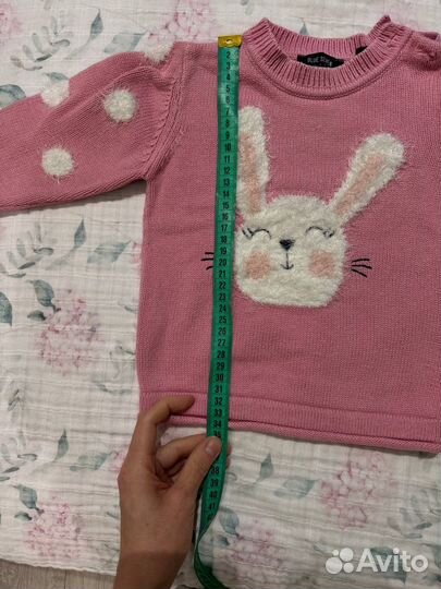 Свитер для девочки 86