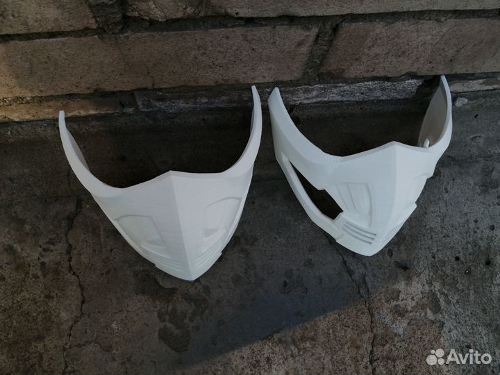 Маска скорпиона/Scorpion Mask Mortal Kombat