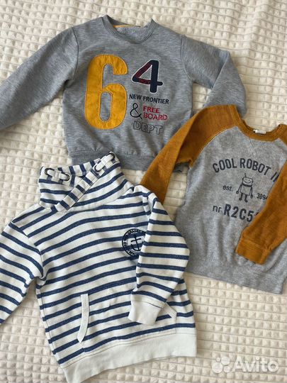 Пакет вещей на мальчика H&M, Benneton 74-80 р