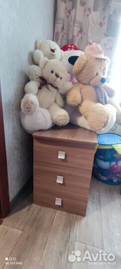 Детская кровать трансформер с маятником, комодом