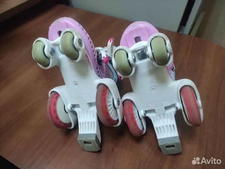Ролики детские раздвижные р 25-28