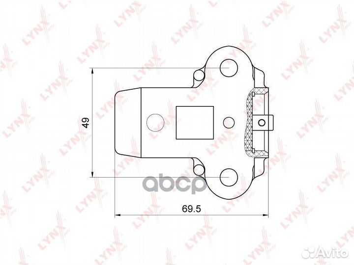 Натяжитель ремня грм PT1029 lynxauto