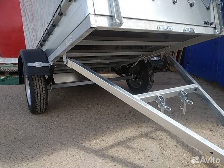 Прицеп легковой оцинкованный 2.5*1.3*1.4 от пфс