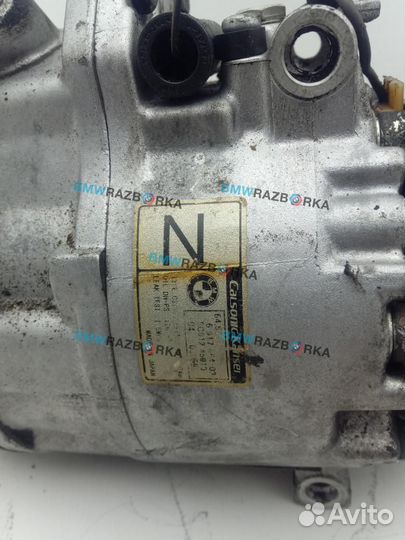 Компрессор кондиционера BMW X5 E53 рест. 2006