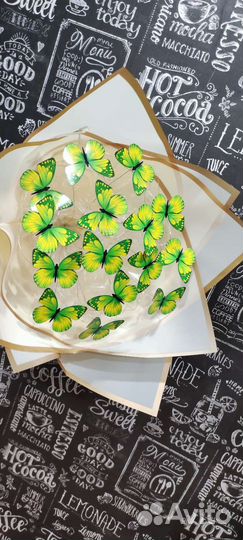 Букет из бабочек