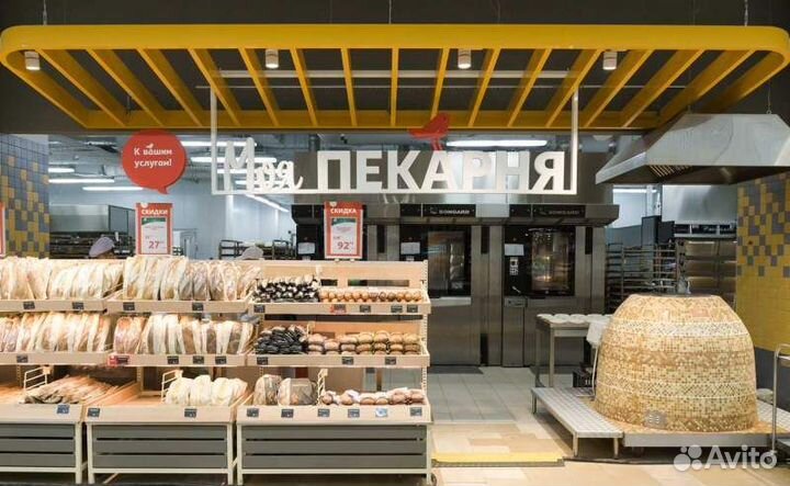 Начинающий пекарь в супермаркет