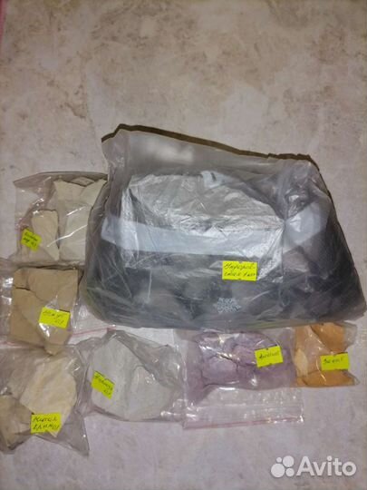 Продажа мела и глины