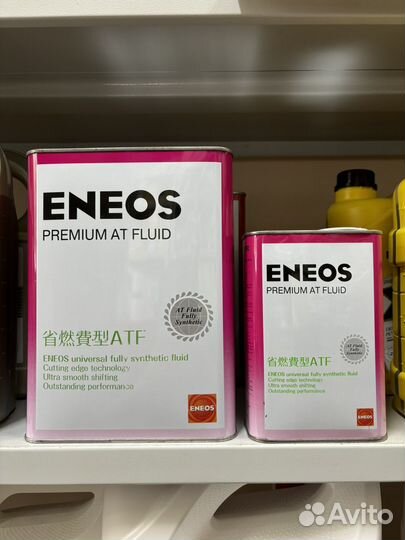 Жидкость для АКПП eneos Premium AT Fluid 4 л