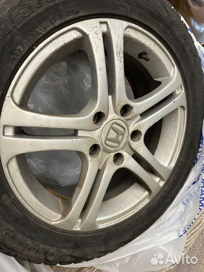 Bridgestone Blizzak WS-60 на литых дисках