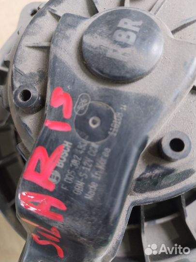 Моторчик печки на Hyundai Solaris