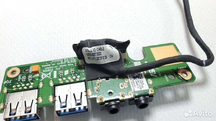 Плата USB аудио ноутбука Asus N76