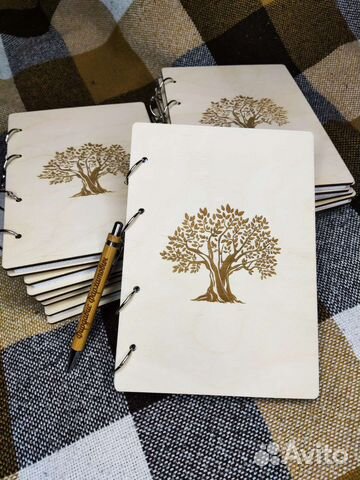 Блокнот (ежедневник ) из фанеры, дерева