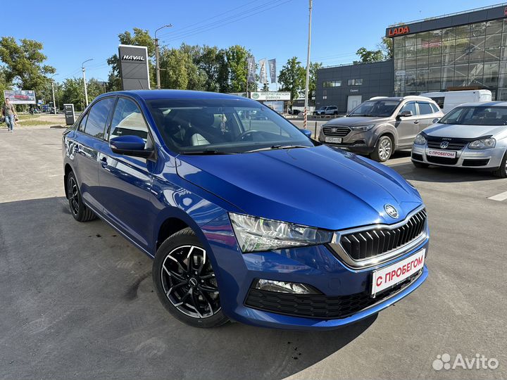 Skoda Rapid 1.6 AT, 2021, 75 000 км