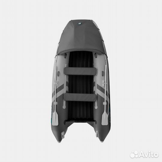 Лодка пвх Gladiator E350 Pro Серый