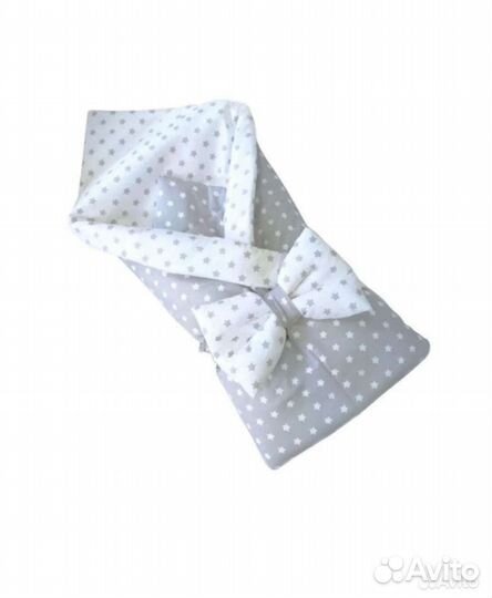 Детское одеяло конверт на выписку и в коляску