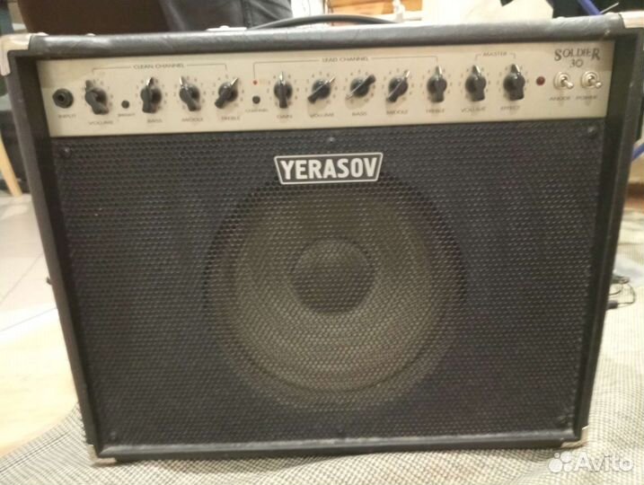 Ламповый комбоусилитель yerasov soldier 30