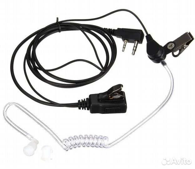 Гарнитура с прозрачным воздуховодом