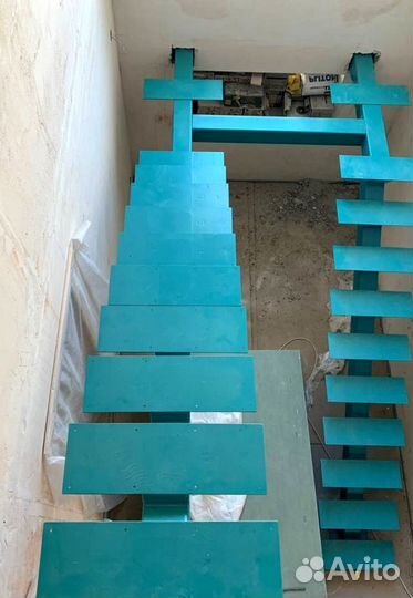 Уличная лестница под ключ