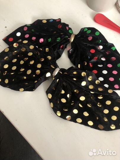 Бант 90х бабочка винтаж заколка СССР