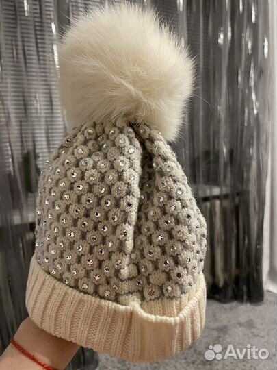 Шапка для девочки 3-5 лет