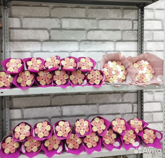 Букет из шоколадных роз