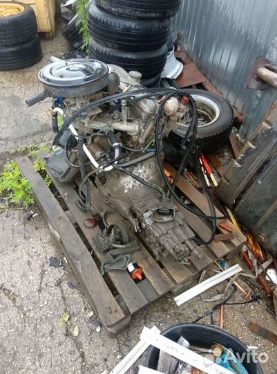 Двигатель М10В16 с коробкой от BMW 3 - E30