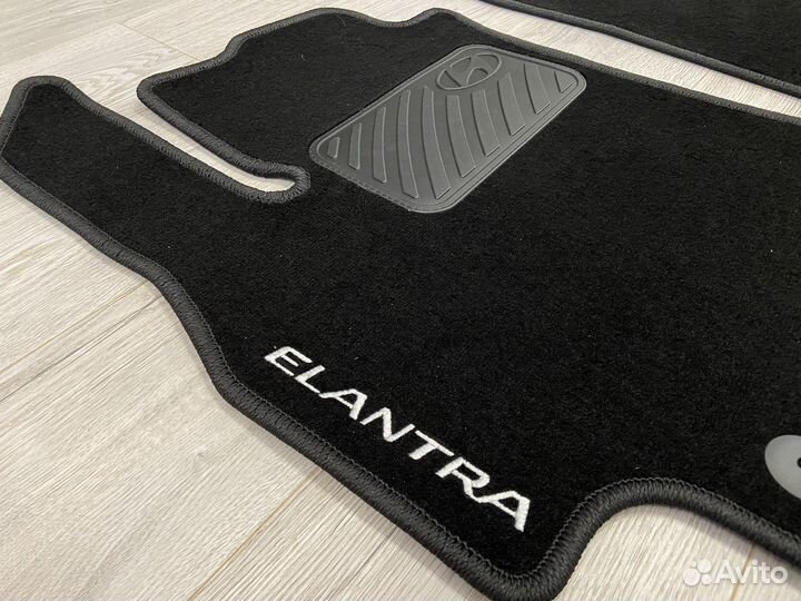 Оригинальные текстильные ковры Hyundai Elantra 7