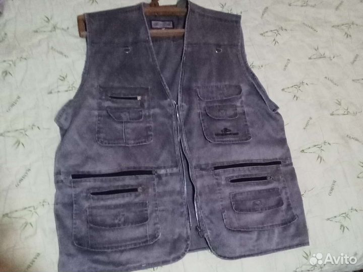 Жилетка безрукавка мужская 54-56 на рыбалку