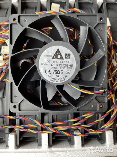 Кулер 2.7 A для asic майнера