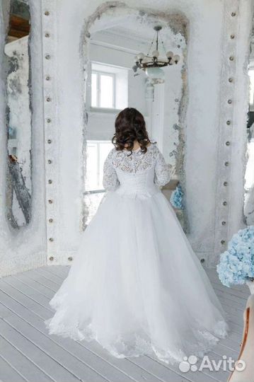 Свадебное платье 46 48 50 52