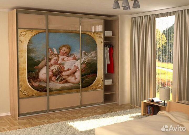 Фотопечать на стекле на кухню