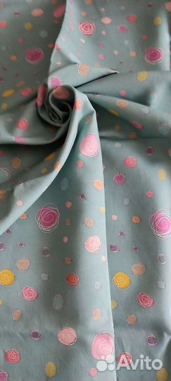 Отрез ткани лен+хб