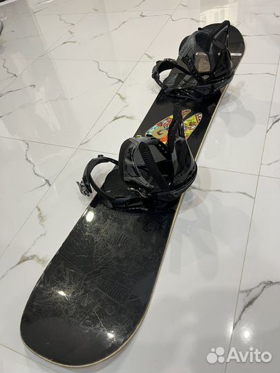 Борд Burton Gtwin 146 и крепы Burton Escapade S