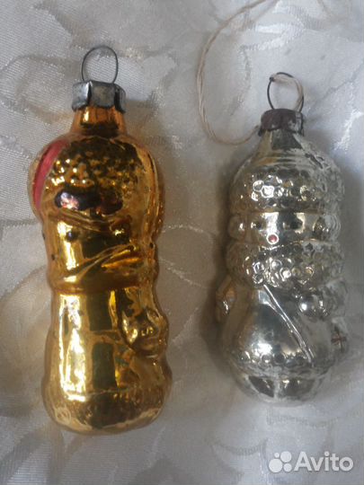 Советские ёлочные игрушки