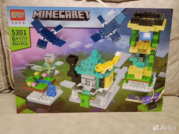 Конструктор Майнкрафт 456+ деталей