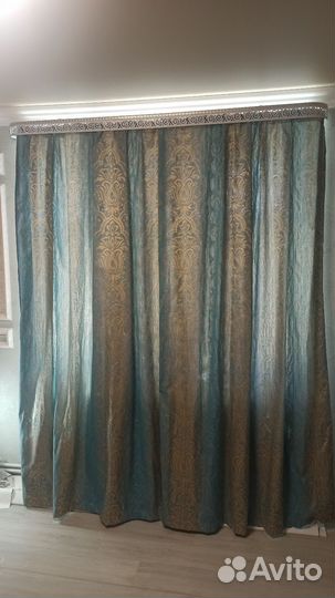 Комплект шторы тюль + гардины