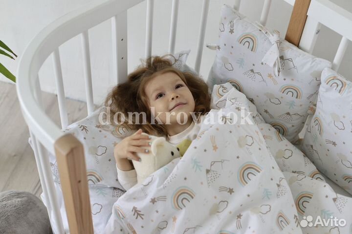 Детская кроватка для новорожденных (от 0 до 7 лет)