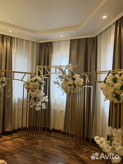 Аренда свадебного декора