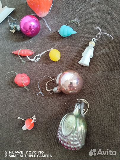 Елочные игрушки СССР