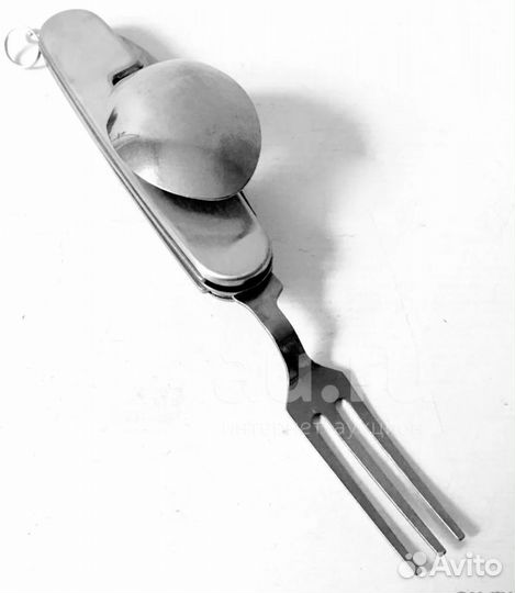 Набор походный 4 в 1 ложка-вилка-нoж-открывалка