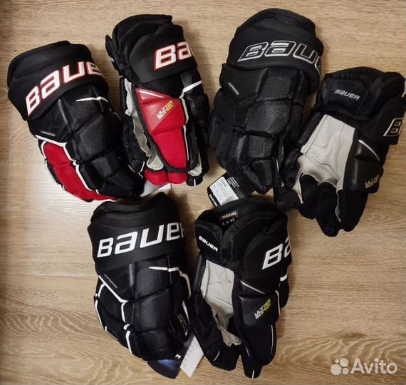 Перчатки-краги хоккейные bauerUltrasoniс,2S,2X,FT4