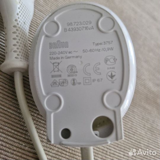 Зарядное устройство для зубной щетки braun