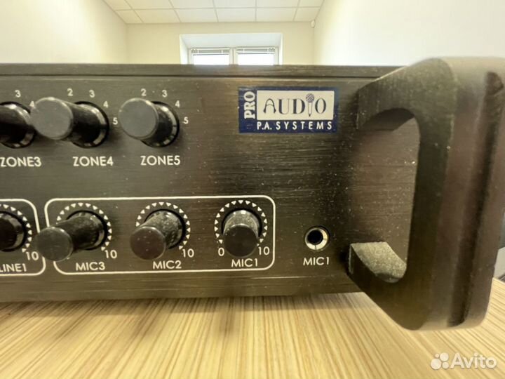 Proaudio MA-6120UF Трансляционный микшер-усилитель