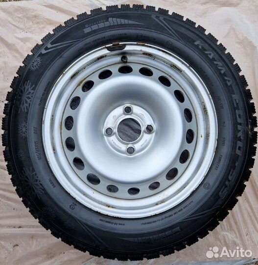 R15 КАМА Кама-Евро-519 185/65, PCD 4x100 DIA 60.1