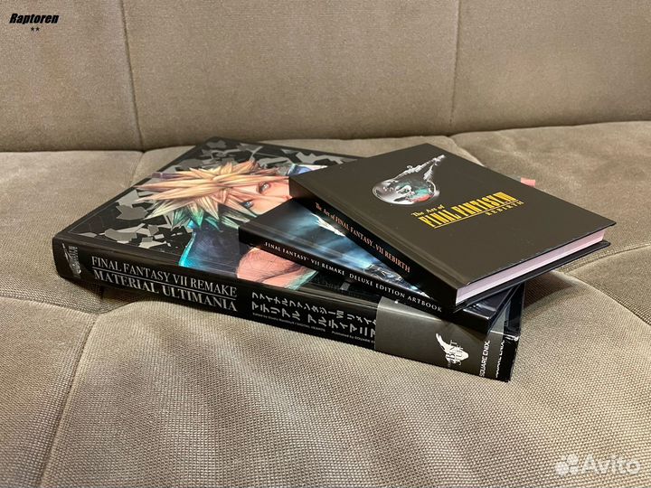 Final Fantasy VII Remake Material Ultimania Книга