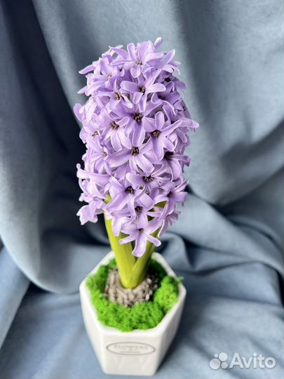 Герберы, гиацинты из фоамирана