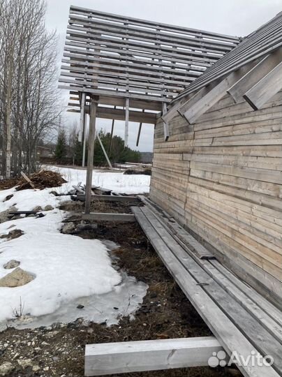 Сруб дома 4 на 8