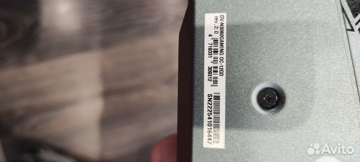 Видеокарта gigabyte rtx 3060 12 гб