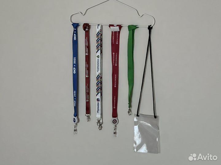 Ланьярд лента шнурок для бейджа для ключей