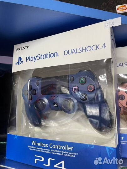 Геймпад dualshock 4 для PS 4 (темно-синий)